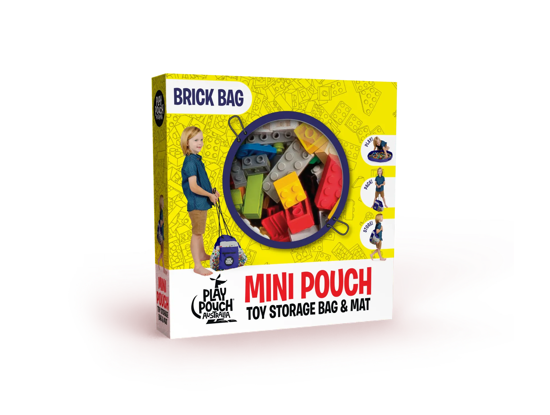 Brick Bag Mini Pouch