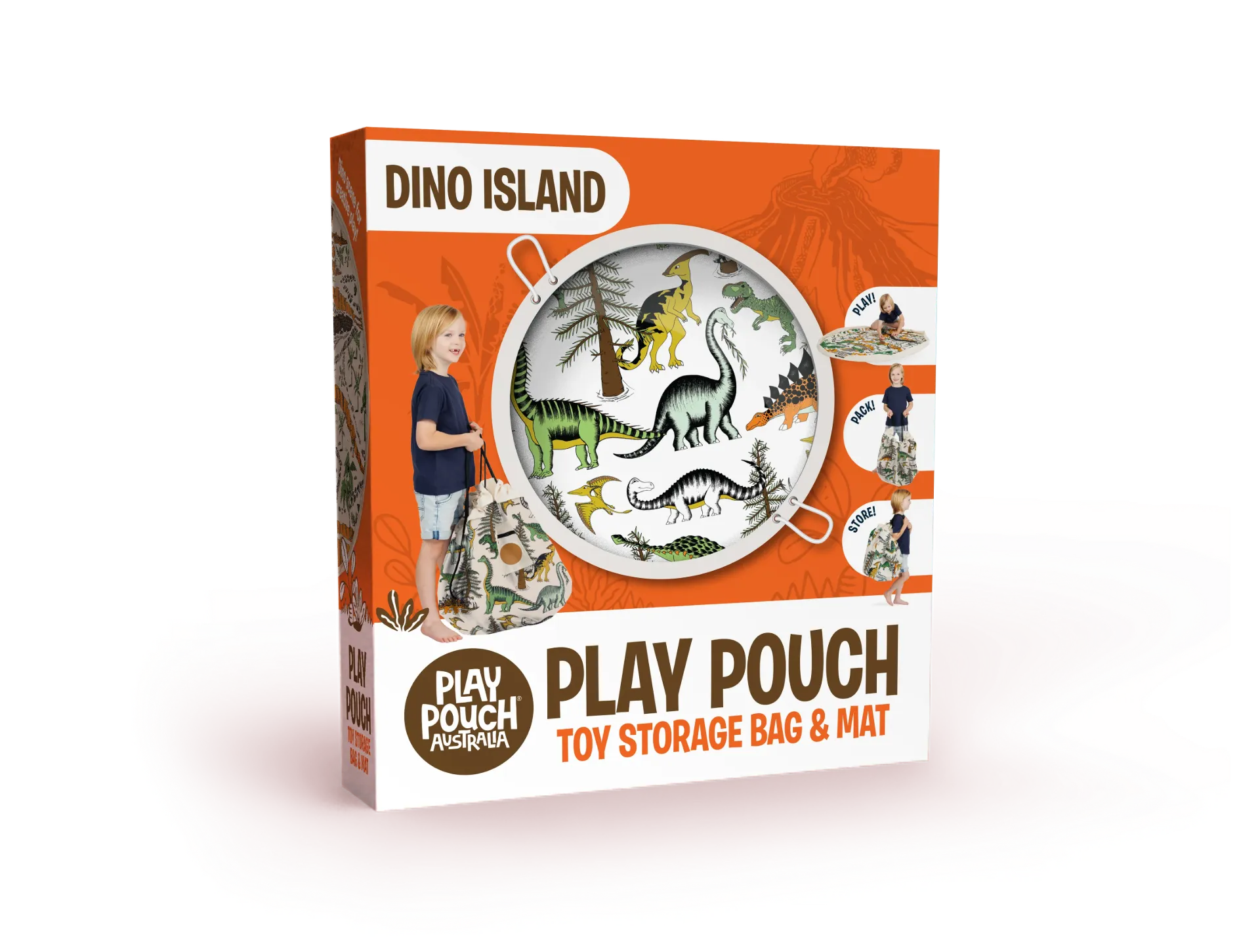 Dino Island Play Pouch